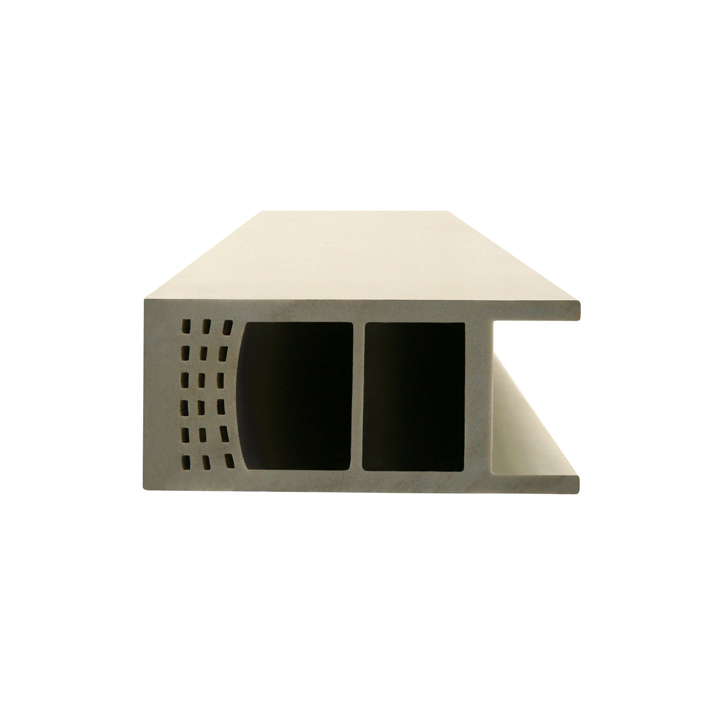 WPC Door Panel Edge 100mm x 45mm Fitting for 35mm Door Panel
