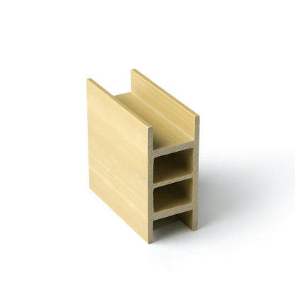 WPC Door Panel Edge 100mm x 45mm Middle Rail Bridge